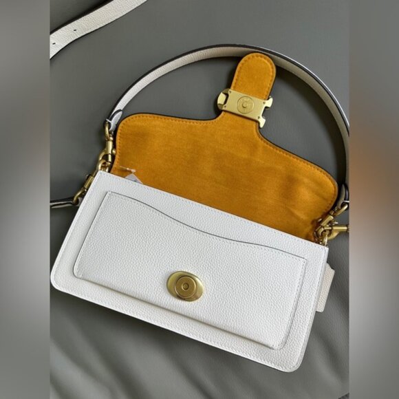 Coach Tabby Shoulder Bag 26 in white - Picture 6 of 9